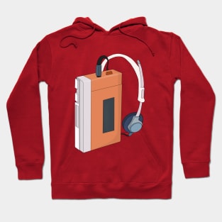 Vintage Retro 80s 90s Walkman Hoodie